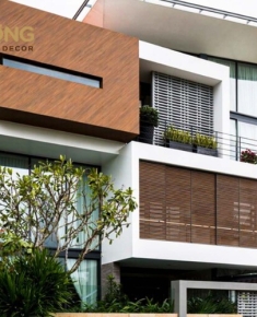 Giải pháp chống nóng mặt tiền nhà hướng Tây hiệu quả