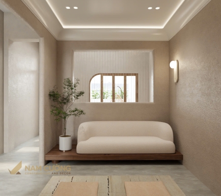 Thiết kế nhà phố phong cách: Wabi Sabi