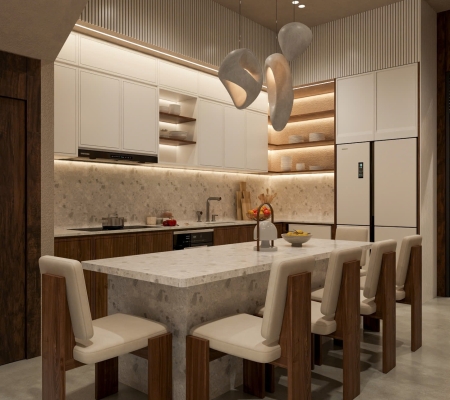 Thiết kế nhà phố phong cách: Wabi Sabi