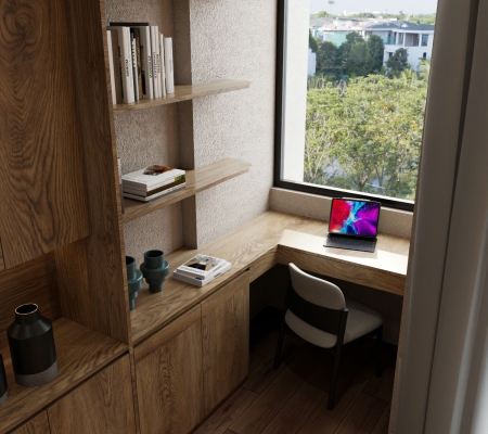 Thiết kế nhà phố phong cách: Wabi Sabi