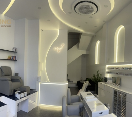 Dự án thiết kế, thi công cải tạo spa