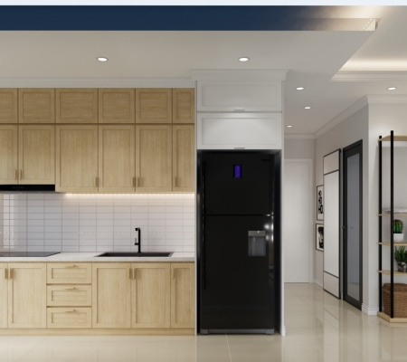 Hoàn thiệt nội thất căn hộ Riverside Quận 7