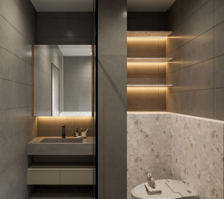 Thiết kế nhà phố phong cách: Wabi Sabi