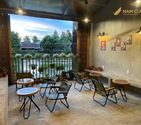 Dự án thiết kế quán cà phê mang phong cách "bán hoàn hảo"