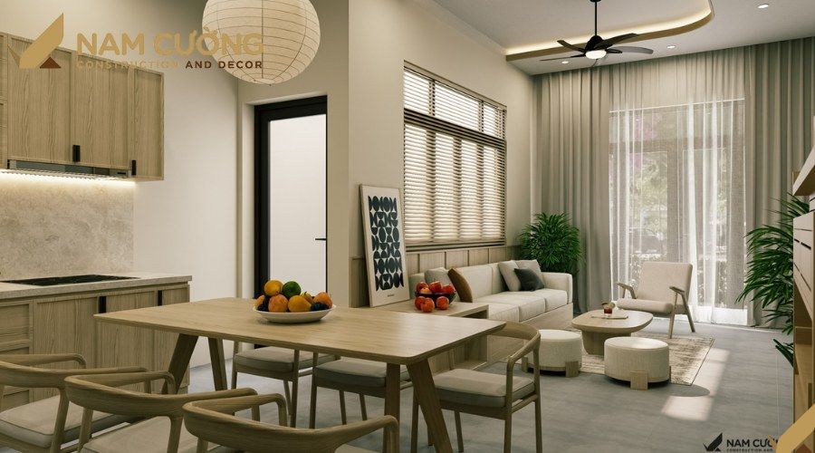 Nội thất Japandi tối giản nhưng tinh tế trong thiết kế nhà ở