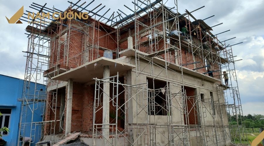 Quy trình thi công xây dựng phần thô từng bước